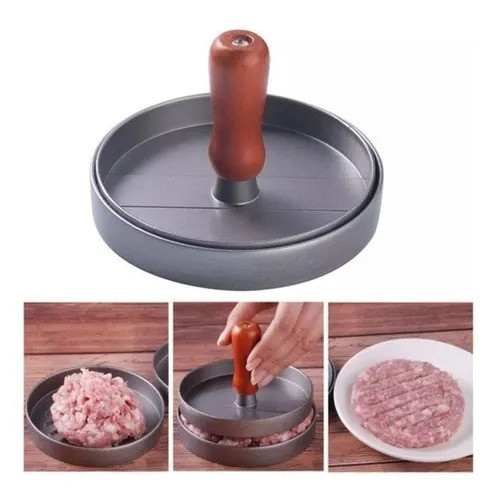Molde Prensa De Hamburguesa En Aluminio